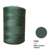Coats Spun Polyester Sewing Thread | 1000m | Forest Green-5288