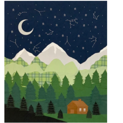 Improv Cozy Cabin Quilt