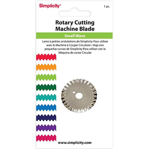 881974 | Simplicity Rotary Cutting Machine Blade | Small Wave
