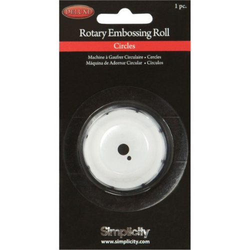 881705 | Simplicity Rotary Embossing Roll | Circles