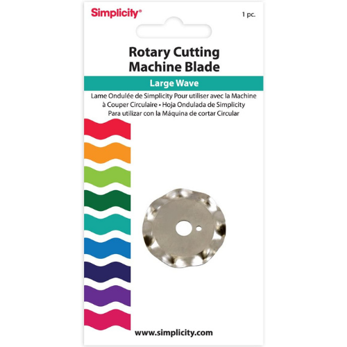 881973 | Simplicity Rotary Cutting Machine Blade | Large Wave