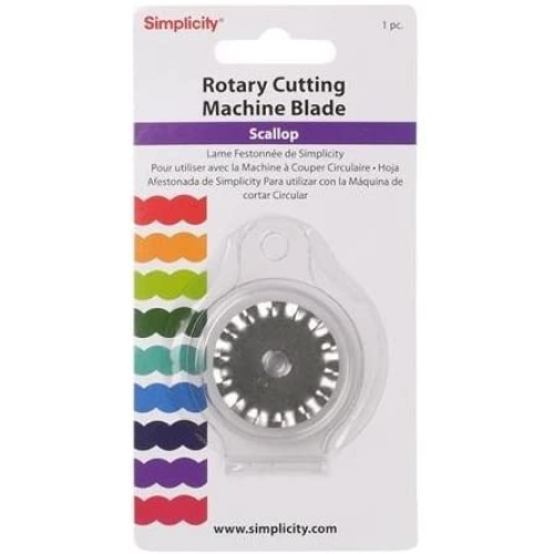881986 | Simplicity Rotary Cutting Machine Blade | Scallop