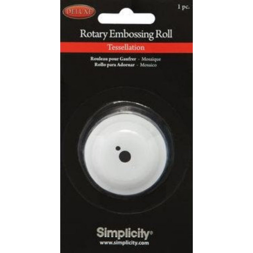 881708 | Simplicity Rotary Embossing Roll | Tessellation