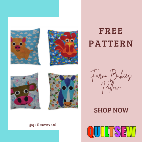 Farm Babies Pillow