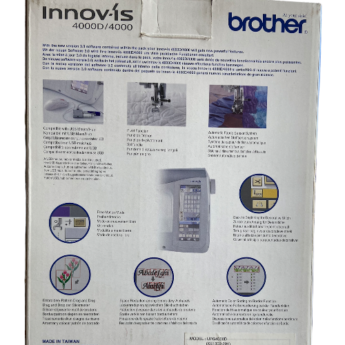 Brother Innovis 4000D/4000 Premium Package Version 3.2