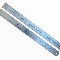 2 SIDED STAINLESS STEEL RULER