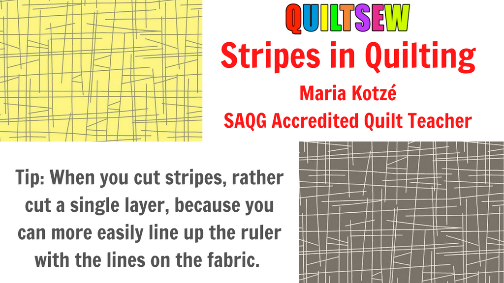 Stripes in Quilting