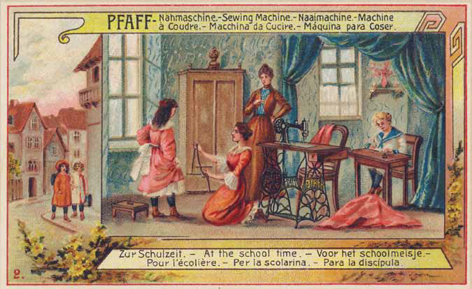The history of PFAFF sewing machines