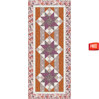 Autumn Fields Runner Quilt | Designed by Sally Ablett - Full Pattern