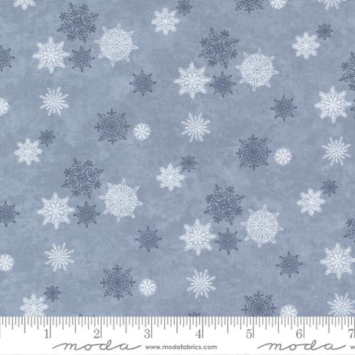 Quilting fabric | Moda - Winter Flurries Sky by Holly Taylor | 6882 22