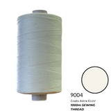 Coats Spun Polyester Sewing Thread | Astra EcoV TKT120 | 1000m | Off White 9004