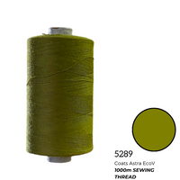 Coats Spun Polyester Sewing Thread | 1000m | Astra EcoV TKT120 | Olive Green 5289