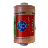 Coats Spun Polyester Sewing Thread | 1000m | Astra EcoV TKT120 | Peach 311