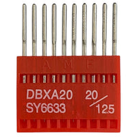 Industrial Machine Needles | DBxA20 | Size 125/20 - 10 Pack