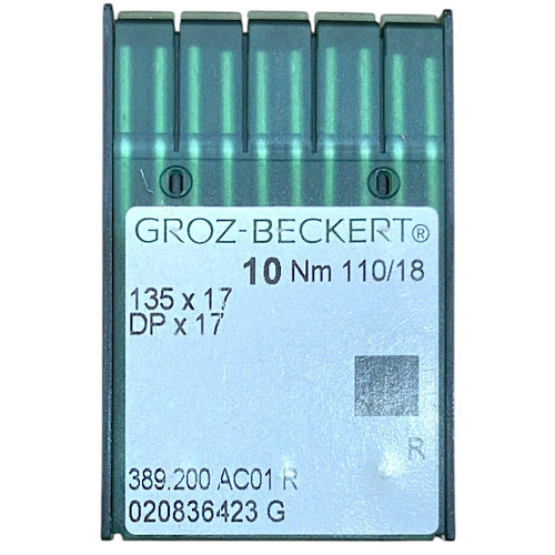 Groz-Beckert Industrial Machine Needles | 135x17 | Size 110/18 - 10 Pack