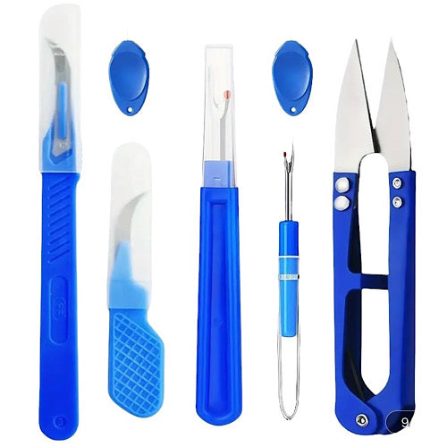 Seam Ripper, Needle Threader and Yarn Scissors Set | QUILTSEW