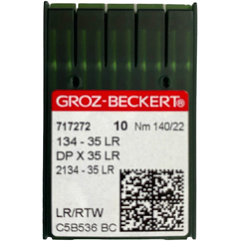 GROZ-BECKERT Industrial Machine Needles | DPX35LR | Size140/22 - 10 Pack