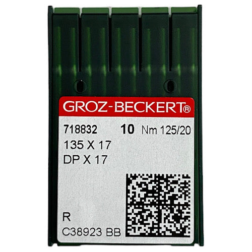 GROZ-BECKERT Industrial Machine Needles | DPx17 | Size 125/20 - 10 Pack