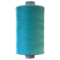Coats Spun Polyester Sewing Thread | 1000m | Astra EcoV TKT120 | Cyan Blue 413