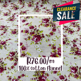 Cotton flannel 9500FC | 1,5m wide