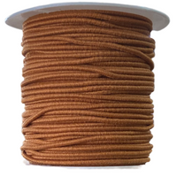 Elastic Brown | Round Elastic 1mm | 1 Roll