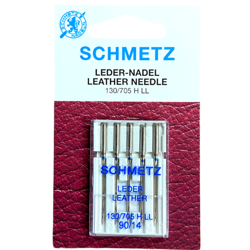 Schmetz Leather Needle | Size 90/14 | 130/705 HLL 90