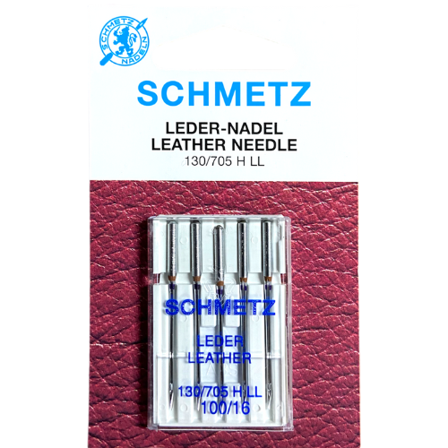 Schmetz Leather Needle | Size 100/16 | 130/705 HLL 100