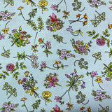 Quilting fabric | From the Heart Turquoise Floral by Anita Jeram | Y3359-100