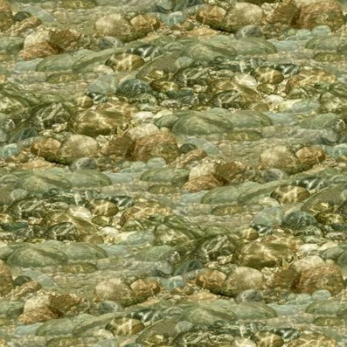 10149752 | Green Packed Rocks | Wilmington Prints