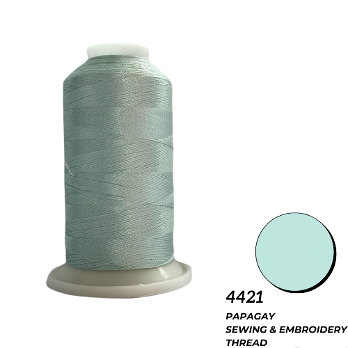 Papagay Embroidery Thread | Light Mint / Light Blue Aqua 4421