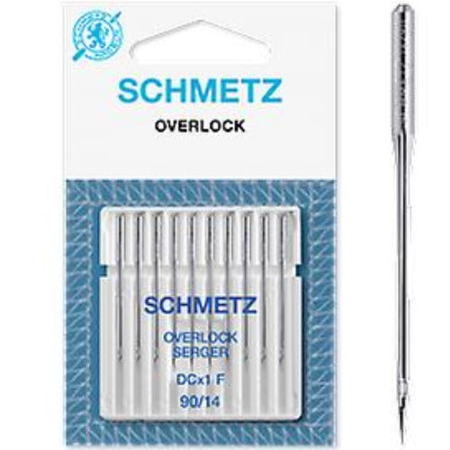 Schmetz Overlock Serger Needles | 90/14 | DCx1 F