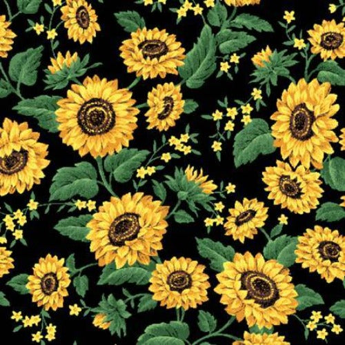  Quilting Fabric | Fabric Traditions 15990-Z | Sunflower Burst