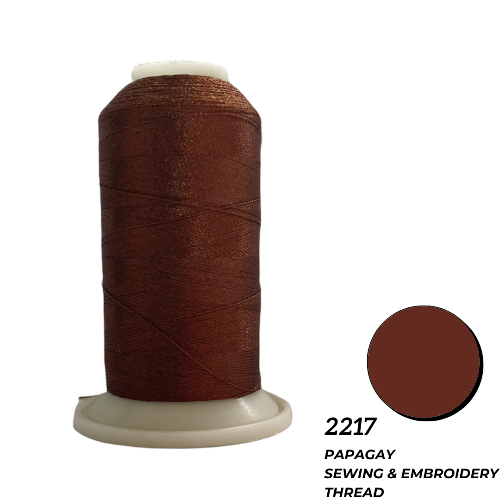 Papagay Embroidery Thread | Pro Wallnut 2217