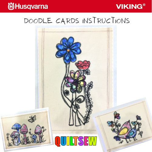Doodle Cards | Instructions Download