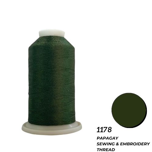 Papagay Embroidery Thread | Dark Spruce 1178