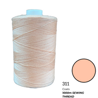 Coats Spun Polyester Sewing Thread | 1000m | Peach 311