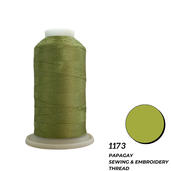 Papagay Embroidery Thread | Olive 1173