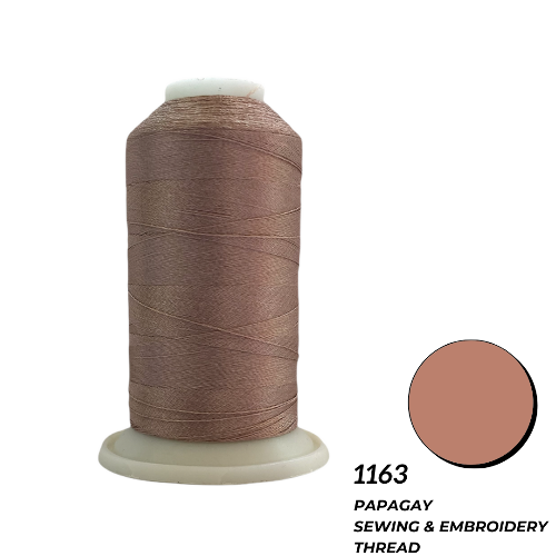 Papagay Embroidery Thread | Light Bronze 1163