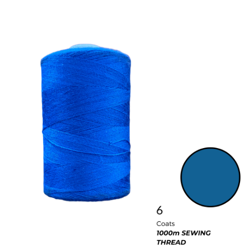 Coats Spun Polyester Sewing Thread | 1000m | Dusty Blue 6