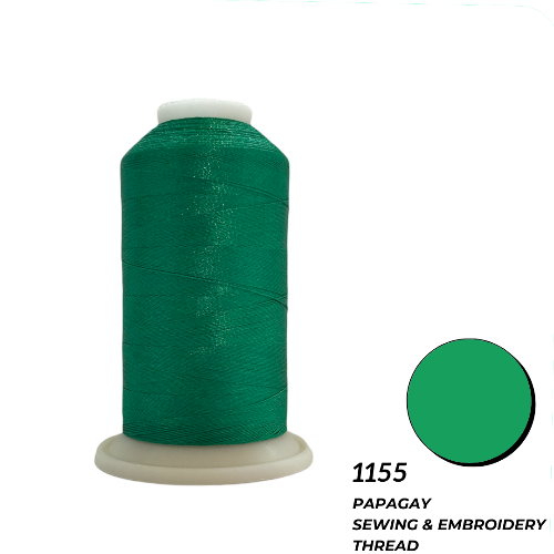 Papagay Embroidery Thread | Dark Sage 1155