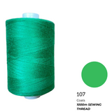 Coats Spun Polyester Sewing Thread | 1000m | Dark grass-107