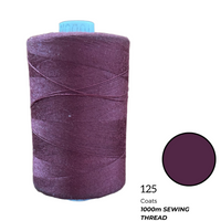 Coats Spun Polyester Sewing Thread | 1000m | Maroon 125