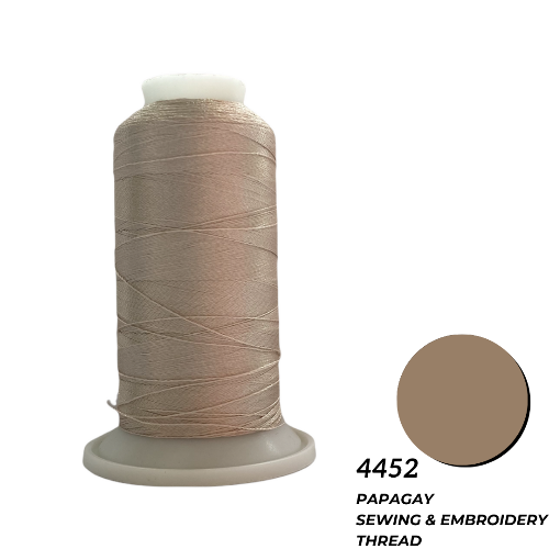 Papagay Embroidery Thread | Light Rose Gold / Ginger 4452