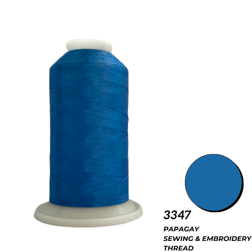 Papagay Embroidery Thread | Pacific Blue 3347