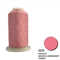 Papagay Embroidery Thread |  Coral 1125