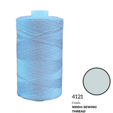 Coats Spun Polyester Sewing Thread | 1000m | Light Grey 4121