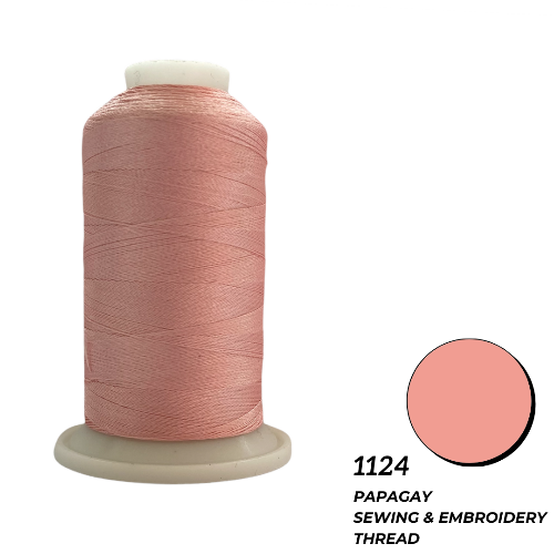 Papagay Embroidery Thread | Salmon Pink / Pale Pink 1124