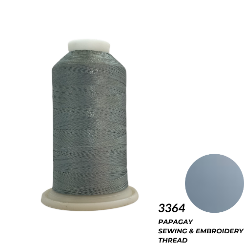 Papagay Embroidery Thread | Dirty Grey 3364