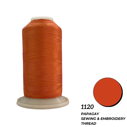 Papagay Embroidery Thread | Sun Orange / Copper 1120