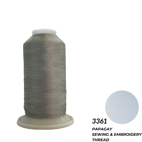 Papagay Grey Embroidery Thread | 3361